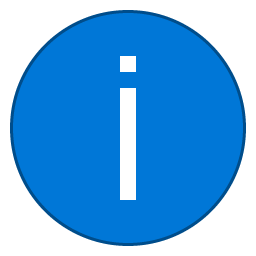 Icono de información de información