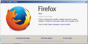 Firefox 41 je venku, zde jsou všechny hlavní změny