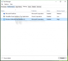 Windows 10 1주년 업데이트에서 Windows Defender 트레이 아이콘을 비활성화하는 방법