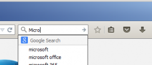 Firefox tagad adreses joslā ir reāllaika meklēšanas ieteikumi