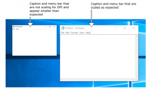 Pembaruan Ulang Tahun Windows 10 hadir dengan penskalaan DPI yang diperbarui
