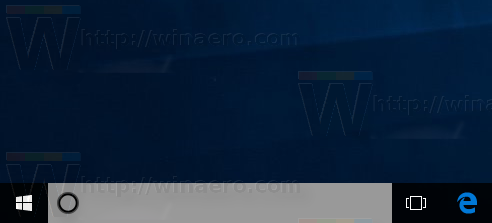 Text Cortana Transparent