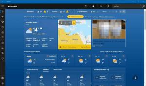 MSN Weather لنظامي التشغيل Windows 11 و 10 للحصول على توصيات وإعلانات متقدمة