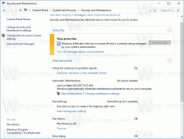 Start eller stopp vedlikehold manuelt i Windows 10