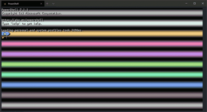 Windows Terminal Pixel Shader