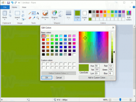 Zmień tło aplikacji poczty na niestandardowy kolor w systemie Windows 10