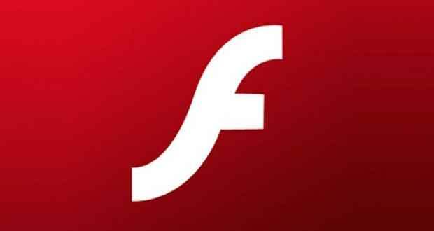 Pasica z logotipom Flash Playerja