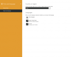 Paramètres de région et de langue dans Windows 8.1