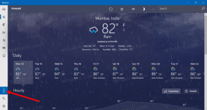 Windows 10 Weather-appen visar nu prognosnyheter
