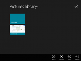 A csempék alkalmazássávjának megjelenítése a Windows 8.1 frissítés kezdőképernyőjén