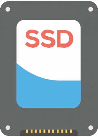 HDD disko SSD kietojo disko piktograma Didelė 4