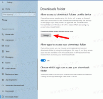 App-toegang tot de downloadmap toestaan ​​of weigeren in Windows 10