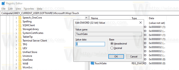 Windows 10 Desativar Touch By Finger