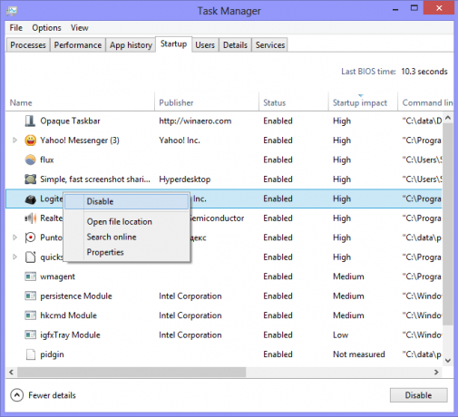 Task Manager i Windows 8