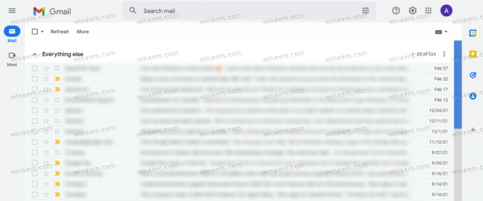 واجهة مستخدم جديدة Gmail 2022
