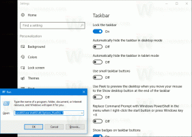 Windows 10 Rundll32 ბრძანებები