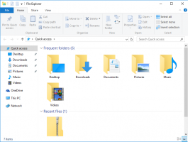 Tip: Ubah ukuran ikon dengan cepat di Desktop atau di folder di Windows 10
