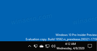 Windows 10 აჩვენეთ კვირის დღე სამუშაო პანელში