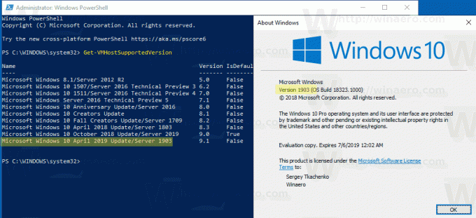 Aktualizace systému Windows 10 z dubna 2019 verze 1903