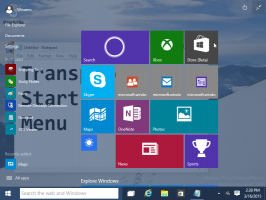 Nová ponuka Štart v systéme Windows 10 zostava 10036
