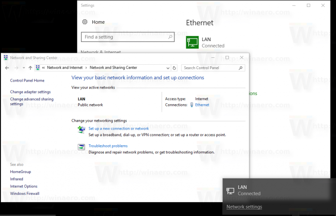 Windows 10 أعاد تسمية ملف تعريف الشبكة