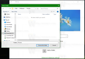 Změňte trvání prezentace na uzamčené obrazovce v systému Windows 10