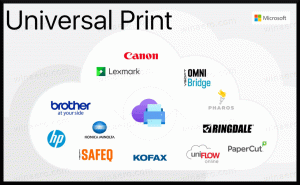 Microsoft, Universal Print의 공개 미리 보기 발표