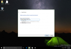 Crie um atalho para a verificação offline do Windows Defender no Windows 10