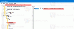 Lägg till Öppna med snabbmeny till BAT- och CMD-filer i Windows 10