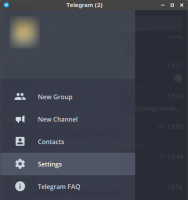 Gjenopprett standardtema i Telegram Desktop (Fjern tilpasset tema)