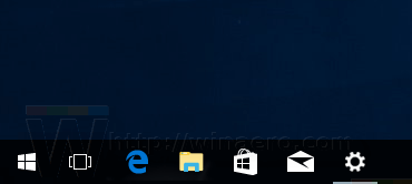 Zakázat vyhledávací pole na hlavním panelu ve Windows 10