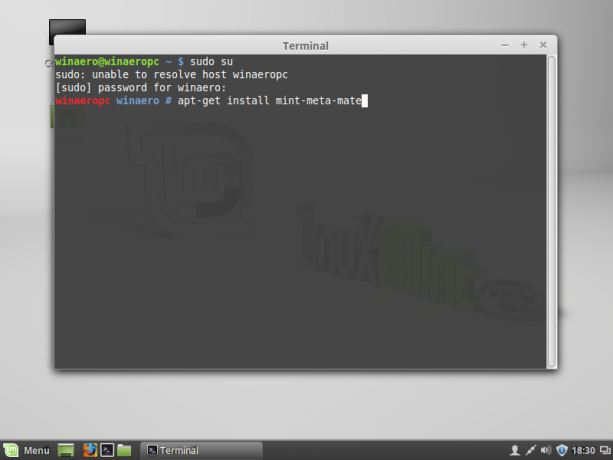 linux mint install mate apt