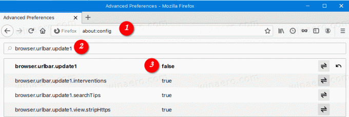 Firefox Restore Classic Address Bar