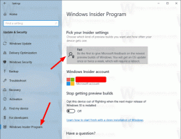 שנה טבעת תוכנית Insider ב-Windows 10