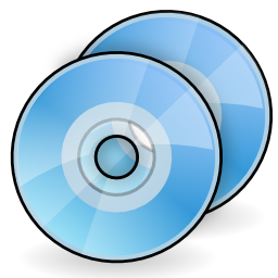 CD DVD ISO Icon Big 256 04