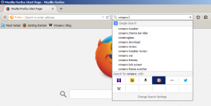 Przełącz wyszukiwarkę Firefox za pomocą skrótów klawiszowych i ustaw ją jako domyślną