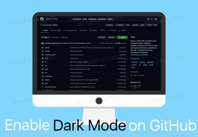 Aktifkan Mode Gelap Di GitHub