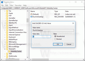 Windows 10에서 데스크탑의 모바일 센터를 활성화하는 방법