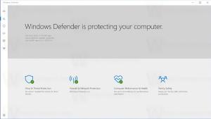Windows Defender Windows 10 veidotāju atjauninājumā tiek atjaunināts lietotāja interfeiss