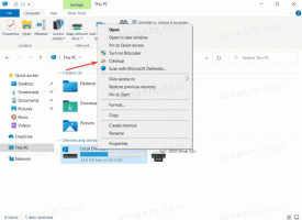 Добавете почистване на диска към контекстното меню на устройството в Windows 10