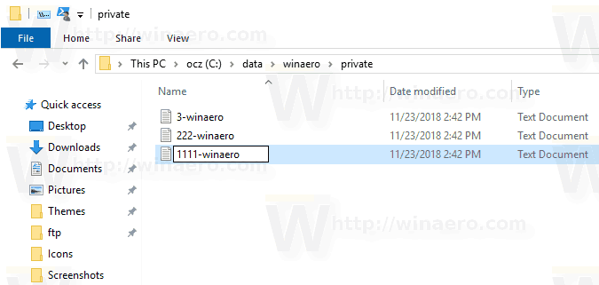 Windows 10 Zaženi Preimenuj datoteko