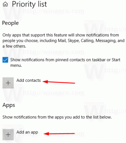 Kluso stundu prioritāšu saraksts operētājsistēmai Windows 10