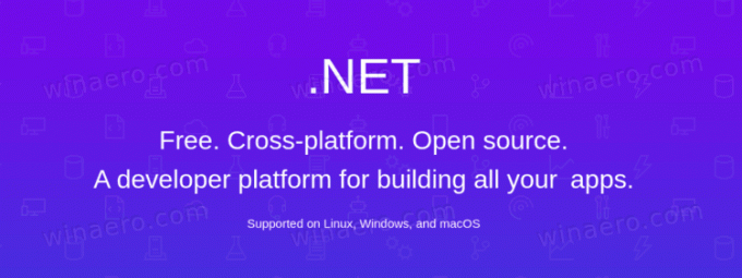 Bannière Net Framework .net