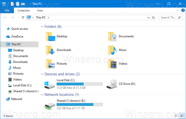 ไดรฟ์เครือข่ายที่แมป Windows 10 