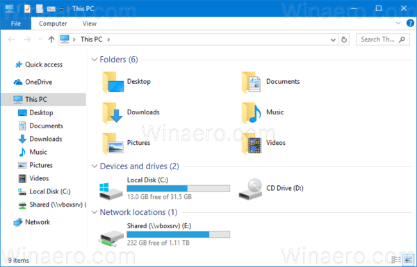 Unitate de rețea mapată Windows 10 