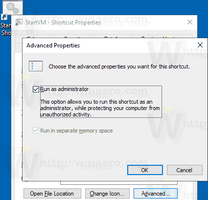 Windows 10 Hyper V VM spartusis klavišas Advanced