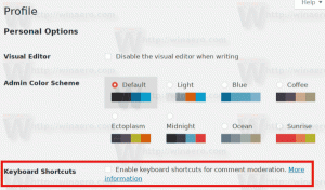 WordPress tastaturgenveje (genvejstaster)