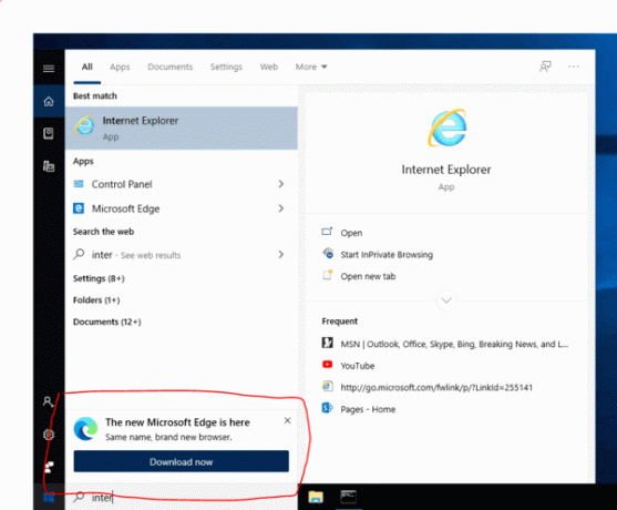 Edge Start Menu Forslag i Windows 10 (2)