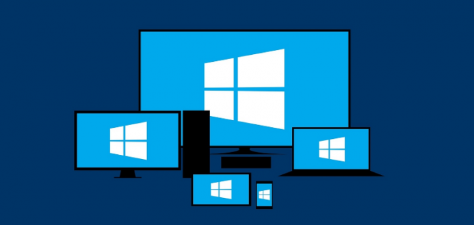 Desarrolladores 04 de logotipo de banner de Windows 10