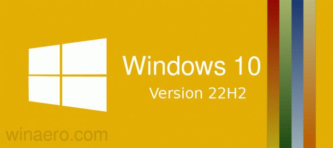 Windows 10 22H2 バナー